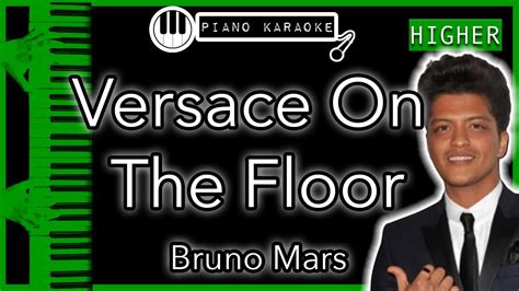 bruno mars versace on the floor instrumental|bruno mars new video.